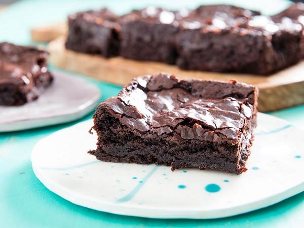 Como preparar un brownie vegano