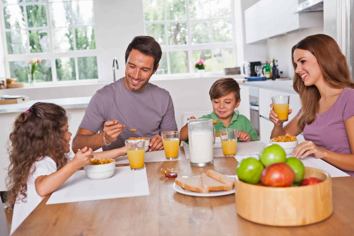 ¡Desayuno rico y saludable! Empiece el día con mucha energía